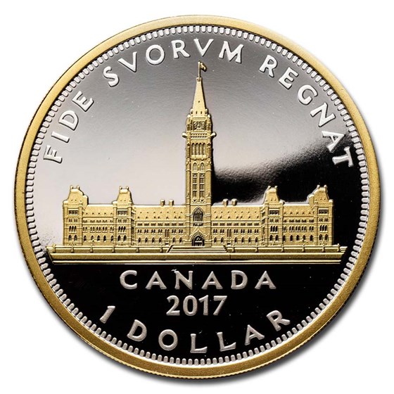 2017 Canada 2 oz Silver Royal Visit Parliament Building 2017 Canada 2 oz Silver Royal Visit Parliament Building